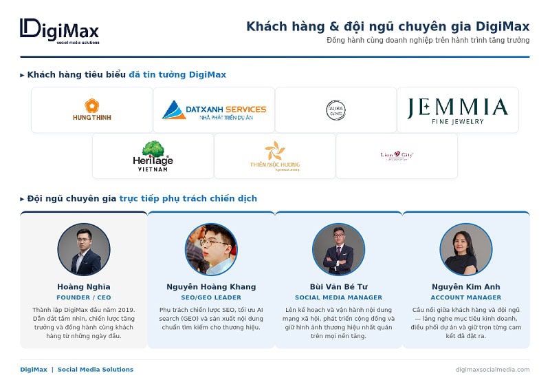khách hàng cùng đồng hành đội ngũ digimax