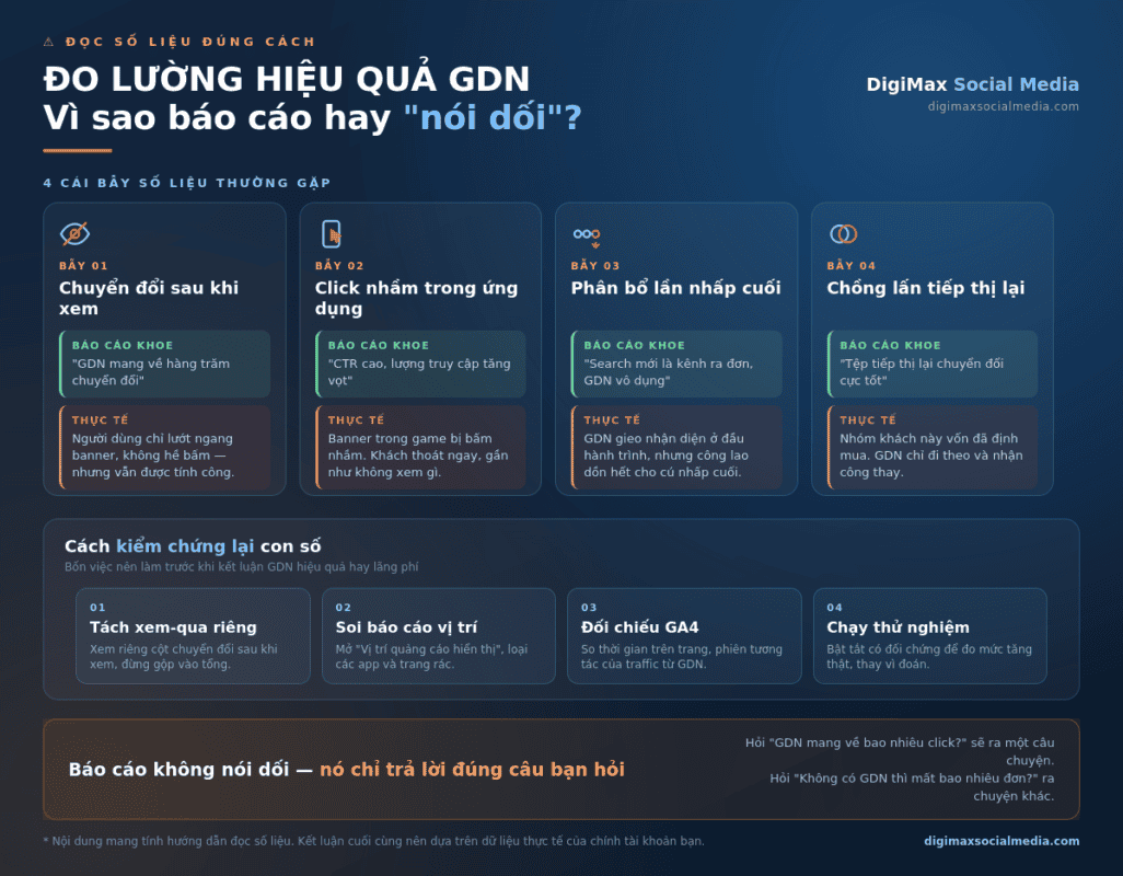 đo lường hiệu quả gdn và các bẫy số liệu trong báo cáo